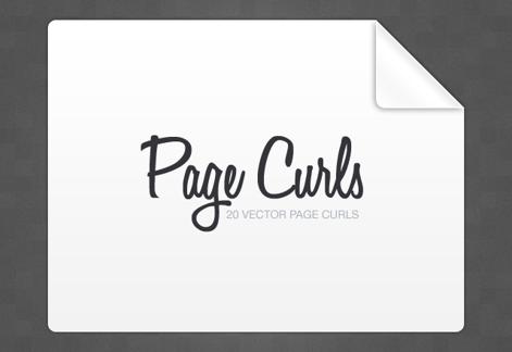 Vector Page Curls
