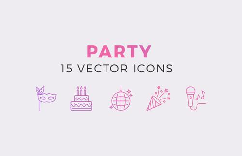 Free Party Vector Icons