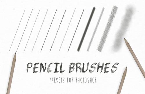 Free Pencil Brushes for Photoshop