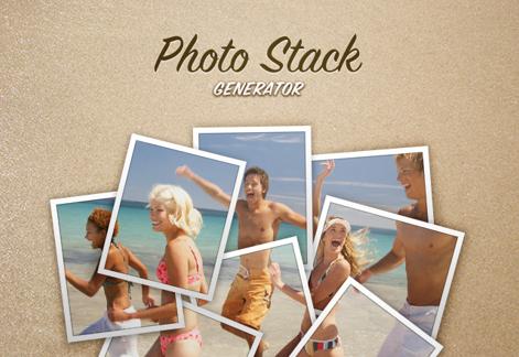Photo Stack Frame Generator