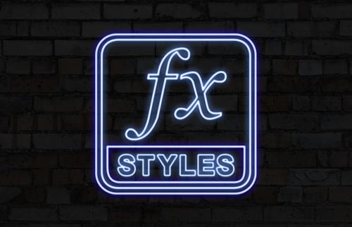 Neon Layer Styles