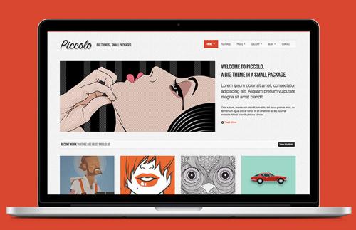Piccolo Bootstrap HTML Template