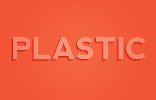 Plastic Text Effects (Psd)