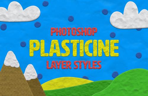 Plasticine Clay - Photoshop Layer Styles