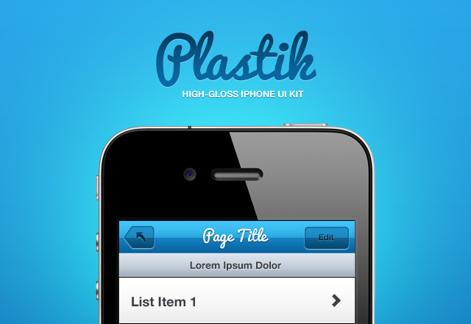 Plastik: iPhone UI Kit
