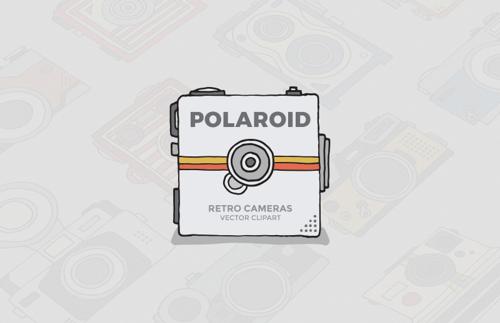 Polaroid Camera Clipart