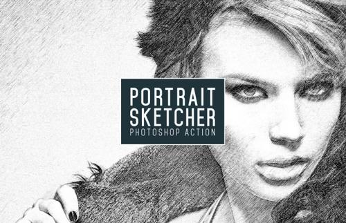 Portrait Sketcher Action