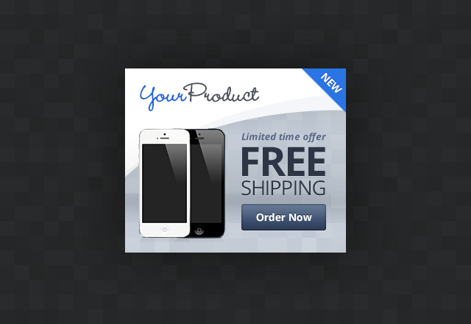 Product Banner Ad Template