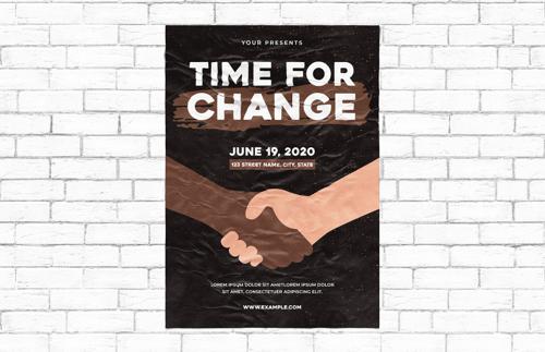 Free Protest Flyer Template Pack