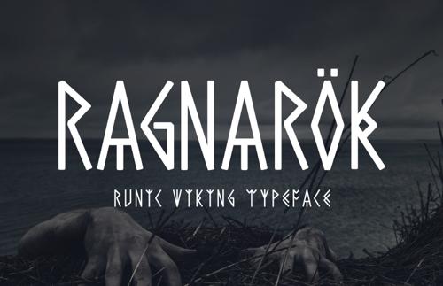 Ragnarok - Runic Viking Font