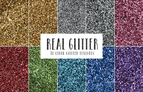 Real Glitter Textures