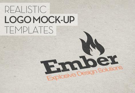 Printed Logo Mockups Pack