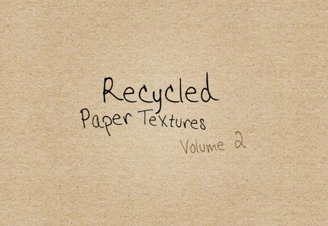 Recycled Paper Textures - Vol 2