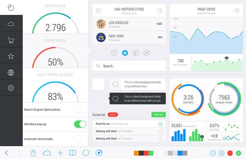 Retina iPad iOS UI