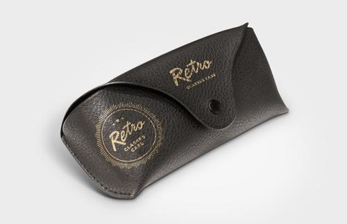 Retro Glasses Case Mockup for Photoshop