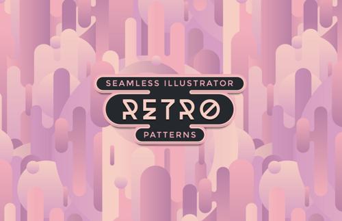 Retro Illustrator Patterns