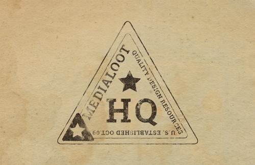 Rubber Stamp Effect