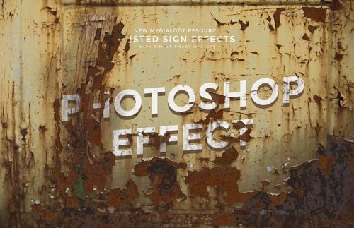 Rusted Sign Mockups