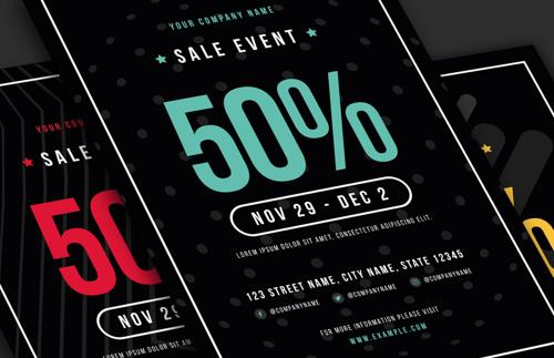Sale Event Flyer Template