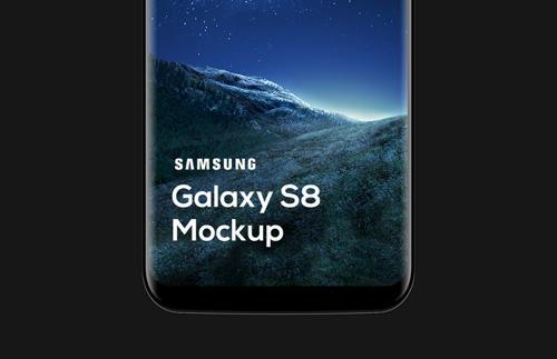 Free Samsung Galaxy S8 Mockup (PSD)
