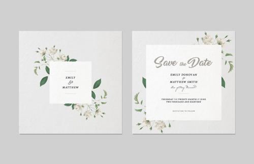 Save the Date Invitation Template
