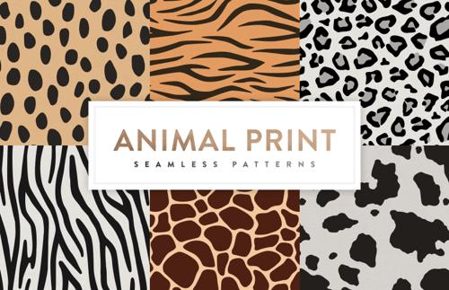 Seamless Animal Print Patterns