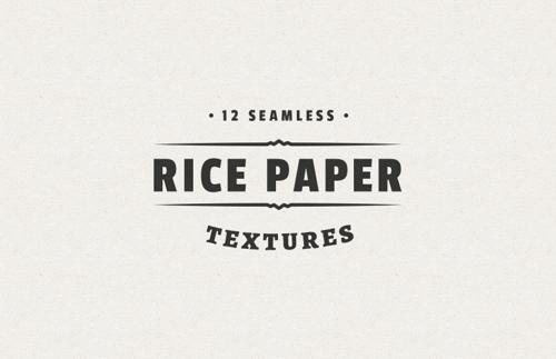 Seamless Rice Paper Textures