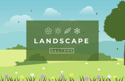 Seasonal Vector Landscapes