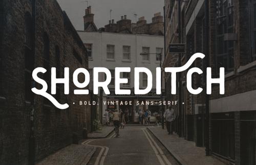 Shoreditch 2 - Sans Serif Font