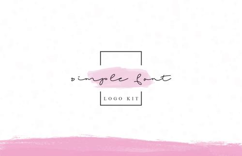 Simple Font Logo Kit