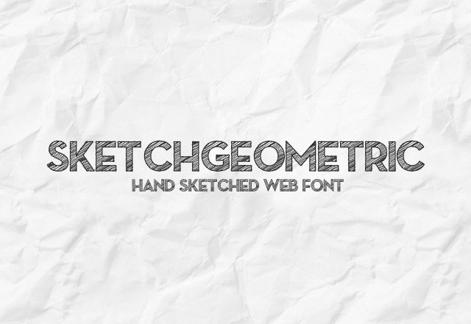 SketchGeometric Webfont