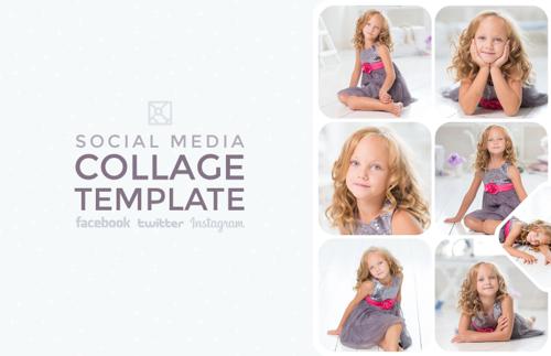 Social Media Photo Collage Templates