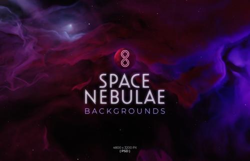 Space Nebulae Backgrounds