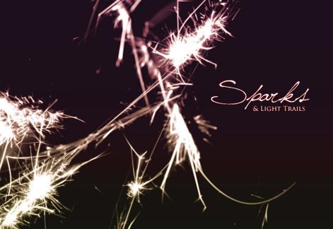 Sparks & Light Trails Brushes