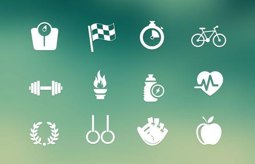 Sport & Fitness Vector Icons