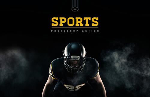 Sports Photoshop Action