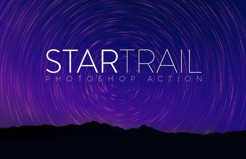 Star Trail Photoshop Action