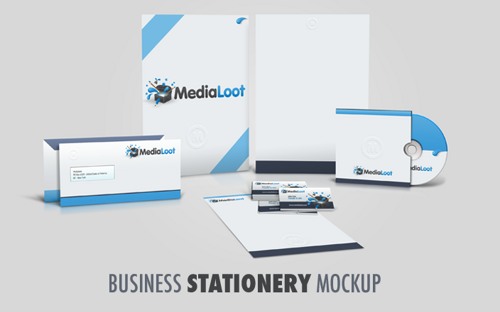 Stationery Mockup Template