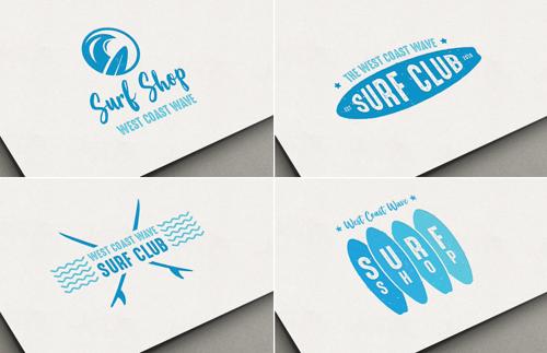 Surf Logo Templates