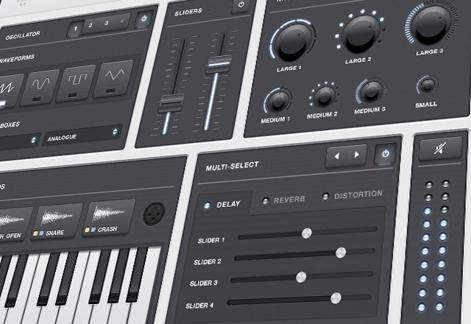 Synth Audio App UI Kit