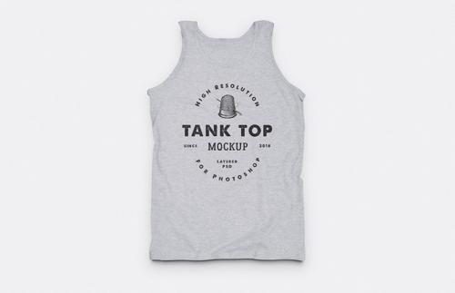Tank Top Vest Mockup