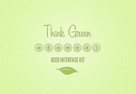 Think Green UI Kit