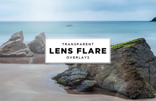 Transparent Lens Flare Overlays