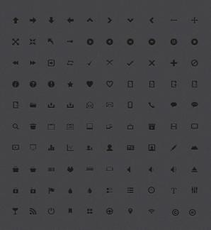 100 Vector Application Icons
