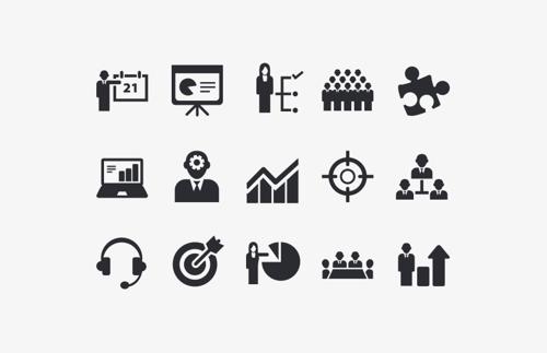 Business Vector Icon Set