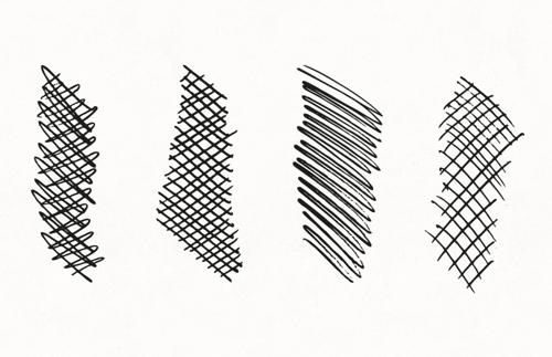 Vector Crosshatch Brushes