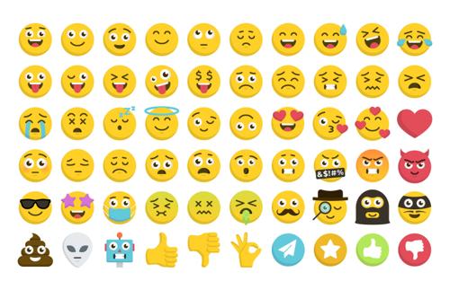 Vector Emoji Icon Set 
