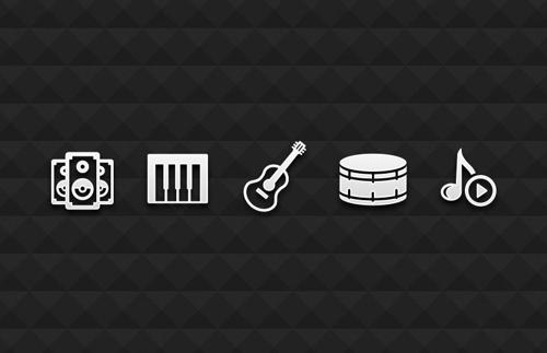 Vector Music Icons