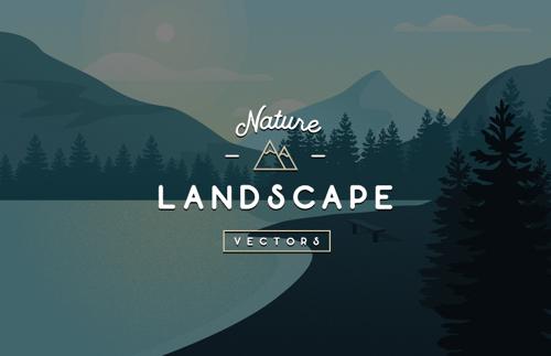 Vector Nature Landscapes