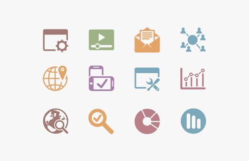Vector SEO Icons